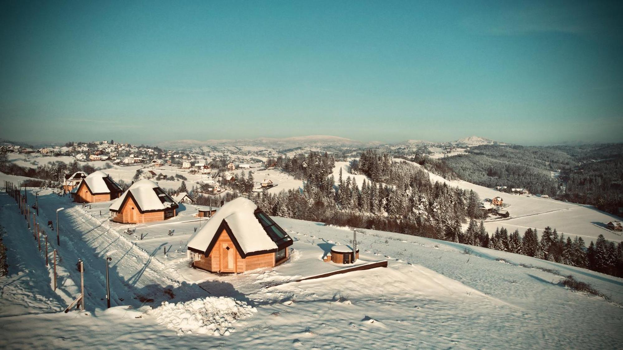 Heavenly Houses - Niebianskie Domki Jaworzynka Luaran gambar