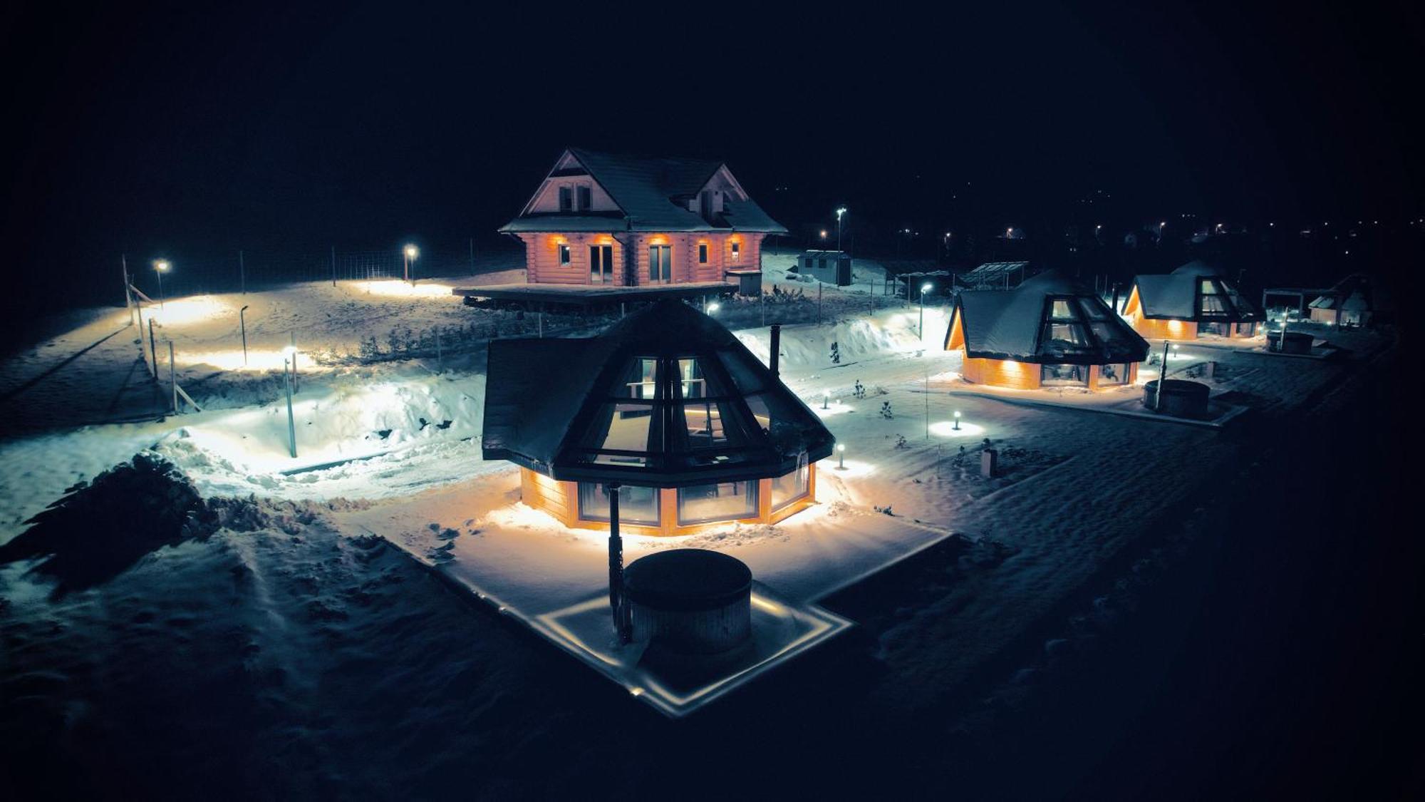 Heavenly Houses - Niebianskie Domki Jaworzynka Luaran gambar
